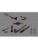 Kit-deco-100% Custom Monster Edition Full (Orange) - Specialized Levo Carbon