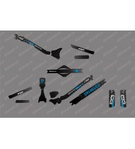 Kit déco 100% Perso Monster Edition Full (Bleu) - Specialized Levo Carbon
