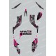 Kit décoration Tag Rose - IDgrafix - Yamaha 250 Raptor - Idgrafix