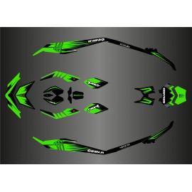 Kit dekor Light Monster Edition (Grün) für Seadoo Spark -idgrafix