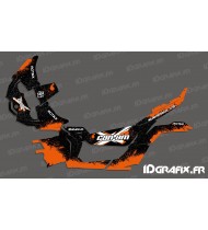 Kit dekor Splash Series (Orange) - Idgrafix - Can Am Maverick X3