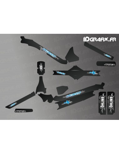 Kit deco Edizione Elettrica Completa (Blu) - Specializzata Levo Carbon