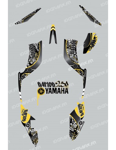 Kit décoration Tag Jaune - IDgrafix - Yamaha 250 Raptor