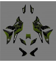Kit de decoració Camo Edició (Verd) - Yamaha MT-09 Traçadors -idgrafix