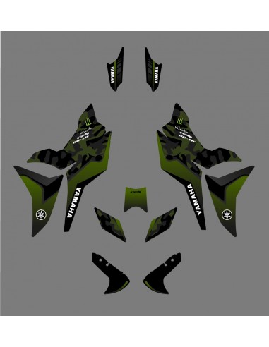 Kit decoration Camo Edition (Green) - Yamaha MT-09 Tracer