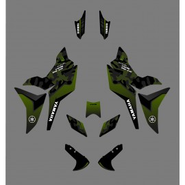 Kit de decoración de Camo Edition (Verde) - Yamaha MT-09 Tracer -idgrafix