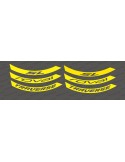 Kit Decals (Fluo Yellow) Rim Roval Traverse SL