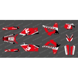 Kit déco Red Edition pour Gas Gas EC-idgrafix