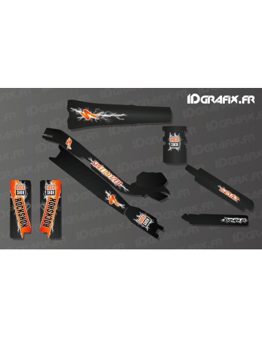 Kit deco Electrik Edició Completa (Taronja) - Especialitzada Turbo Levo -idgrafix