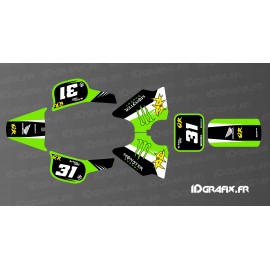 Kit decoration 100% Custom Monster Edition Full (Green) - IDgrafix - Honda QR 50 - IDgrafix