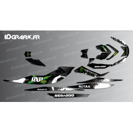 Kit decoration 100% Custom Monster Edition (Green) for Seadoo RXP-X 260 / 300