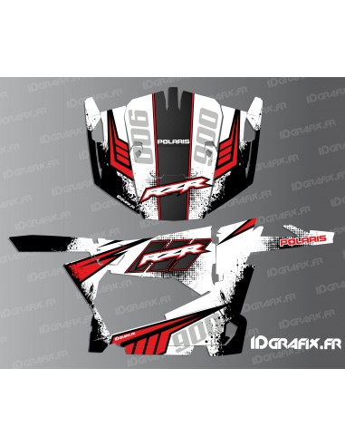 Kit décoration Stipple Edition (Blanc/Rouge) - IDgrafix - Polaris RZR 900