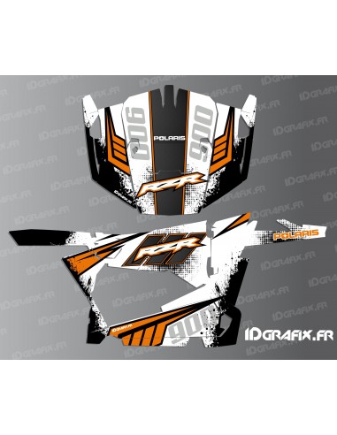 Kit de decoración Sobresalen de Edición (Blanco/Naranja) - IDgrafix - Polaris RZR 900
