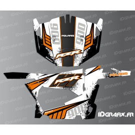 Kit decoration Stipple Edition (White/Orange) - IDgrafix - Polaris RZR 900