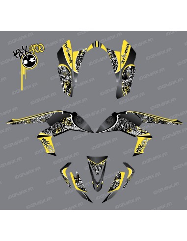 Kit décoration Reptile Vert - IDgrafix - Kawasaki KFX 450R