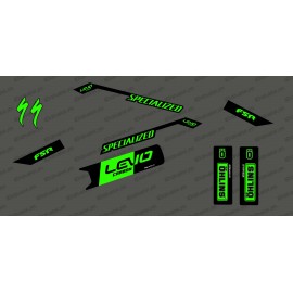 Kit déco Race Edition Medium (Vert FLUO) - Specialized Levo Carbon-idgrafix