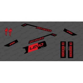 Kit déco Race Edition Medium (Rouge) - Specialized Levo-idgrafix