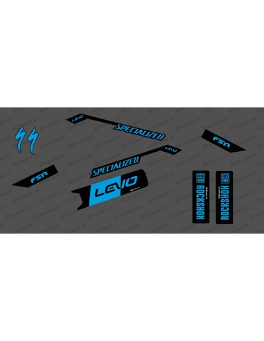 Kit déco Race Edition Medio (Blu) - Specializzata Levo