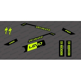Kit déco Race Edition Medium (Yellow Fluo) - Specialized Levo - IDgrafix