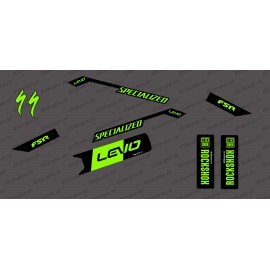 Kit déco Race Edition Medium (Neon Green) - Specialized Levo - IDgrafix