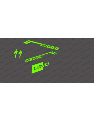 Kit déco RaceCut Light (Vert FLUO)- Specialized Turbo Levo