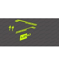 Kit deco RaceCut Llum FLUORESCENT Groc)- Especialitzada Turbo Levo -idgrafix