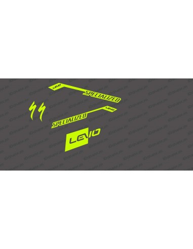 Kit déco RaceCut Light (Jaune FLUO)- Specialized Turbo Levo