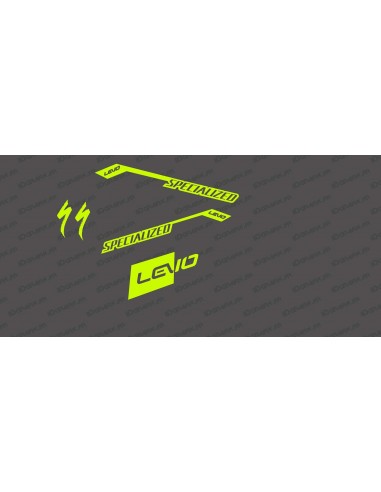 Kit deco RaceCut Light (FLUORESCENT Yellow)- Specialized Turbo Levo