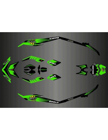 Kit décoration Light Vert pour Seadoo Spark - M. CHARLOIS