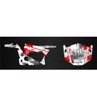 Kit dekor MonsterRace Edition (Rot/Weiß) - IDgrafix - Polaris RZR 900