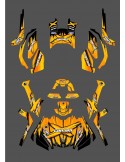 Kit décoration Monster Edition (Yellow) - IDgrafix - Can Am Outlander G2