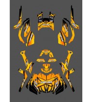 Kit de décoration Monster Edition (Amarillo) - IDgrafix - Can Am Outlander G2