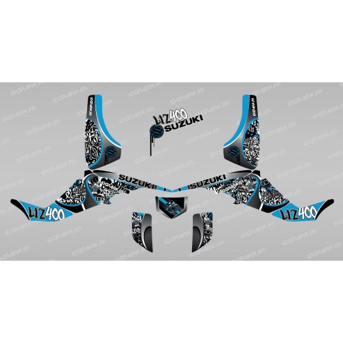 Kit dekor-Tag Blau - IDgrafix - Suzuki LTZ 400