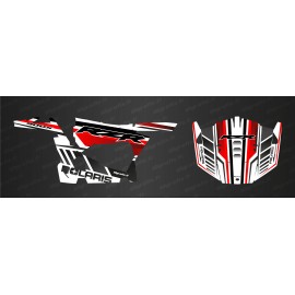 Kit décoration Blade Edition (Rouge/Blanc) - IDgrafix - Polaris RZR 900-idgrafix
