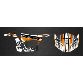 Kit dekor Blade Edition (Orange/Weiß) - IDgrafix - Polaris RZR 900-idgrafix