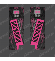 Adhesius De Protecció De Forquilla RockShox De Carboni (Rosa) - Especialitzada Turbo Levo -idgrafix