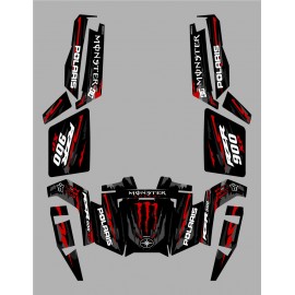 Kit décoration Monster Race Edition - IDgrafix - Polaris RZR 900 XP
