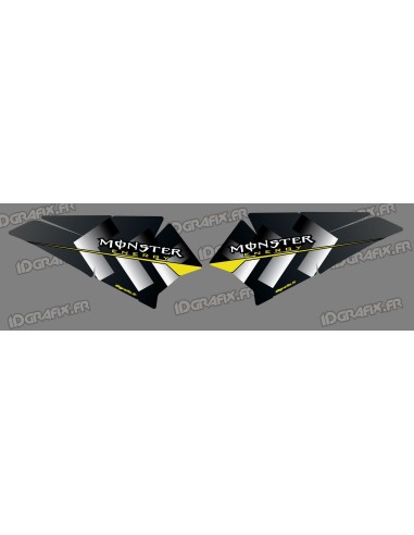 Kit dekor Tür-Bass-Monster Edition - IDgrafix - Polaris RZR 900/1000