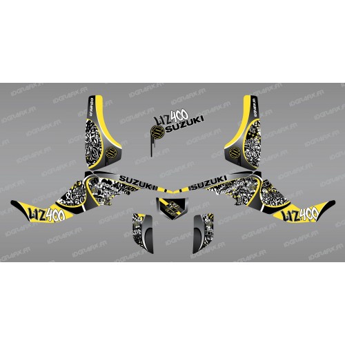 Kit-dekoration-Tag, Gelb - IDgrafix - Suzuki LTZ 400