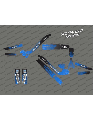 Kit déco KENEVO Edition Full (Bleu) - Specialized Kenevo