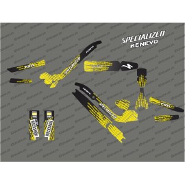 Kit deco KENEVO Edition Full (Yellow) - Specialized Kenevo - IDgrafix