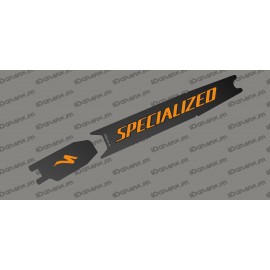 Sticker protection Battery - Carbon edition (Orange) - Specialized Turbo Levo/Kenevo