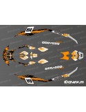 Kit de decoració Espurna de Llum Taronja per Seadoo Espurna
