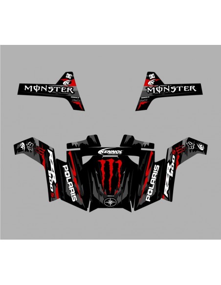 Kit decoration 100% Custom - RZR 1000 XP - M. Charpentier Kit decoration 100% Custom - RZR 1000 XP - M. Charpentier