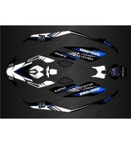Kit dekor Full DC-Edition (Weiß/Blau) für Seadoo Spark