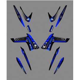 Kit Déco Fox Edition (Bleu) - Kymco 400/450 Maxxer