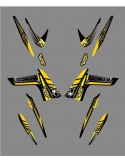 Kit Deco Fox Edition (Yellow) - Kymco 400/450 Maxxer
