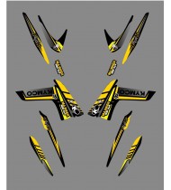 Kit Deco Fox Edició (Groc) - Kymco 400/450 Maxxer -idgrafix