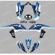 Kit décoration Space Bleu - IDgrafix - Kawasaki KFX 450R - Idgrafix