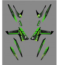 Kit Deco Fox Edició (Verd) - Kymco 400/450 Maxxer -idgrafix